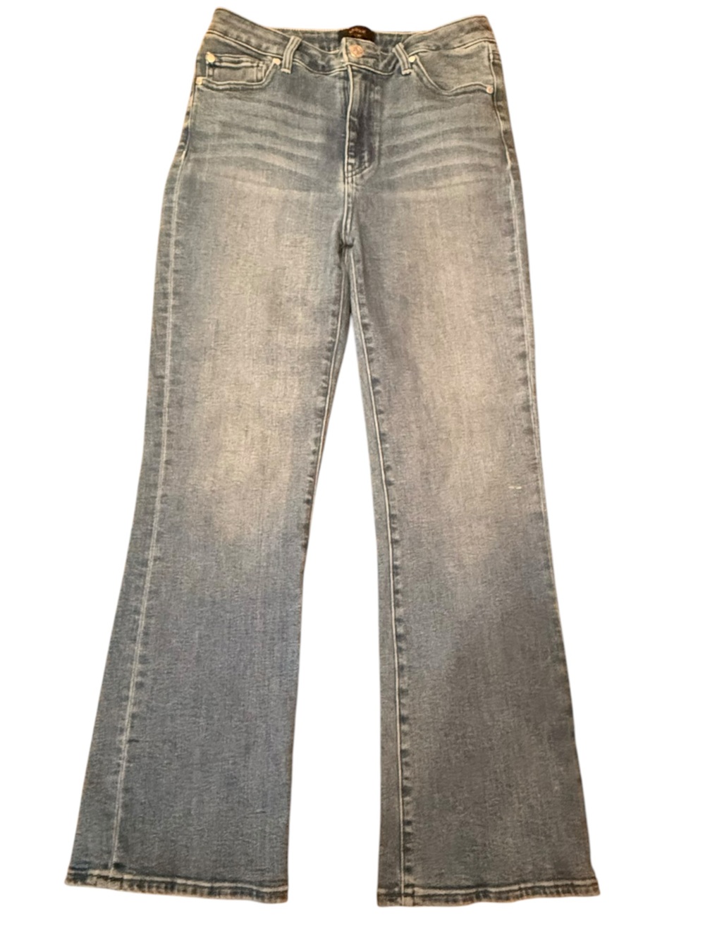 Quince Jeans - Flare Jeans Blue Denim with Stretch Size 29